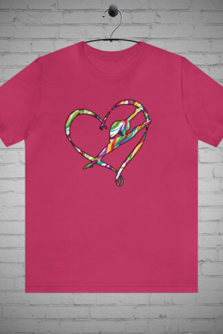 Rhythmic gymnastics t-shirt, Gymnast apparel, Gymnastic enthusiast fashion gift, Gymnastics lover competition tee, Gymnast coach team gift