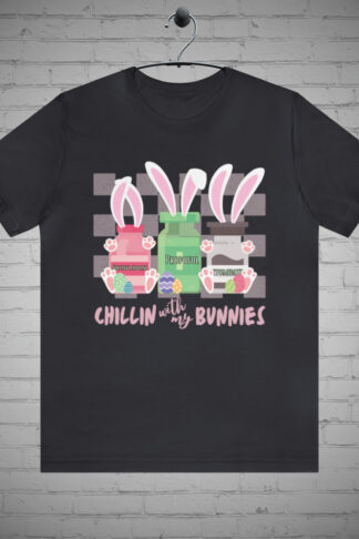 Easter Nurse tShirt, Chillin Nurse Easter Fashion, Eggcellent Nurse Apparel, Springtime Nursing Style, Easter Bunny RN, Nurse Easter Gift