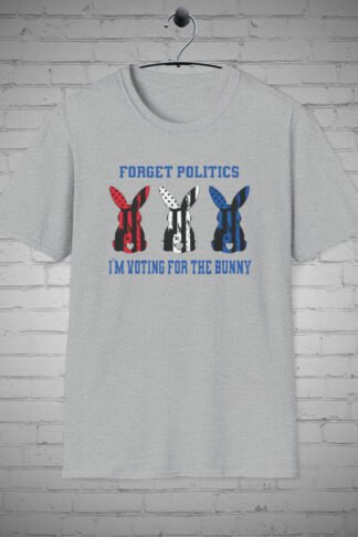 Easter Politics Bunny tshirt, Easter Professional Gift, Politics Fashion Apparel, Voting Gift Ideas, Funny Politics Voting Holiday tee Gift