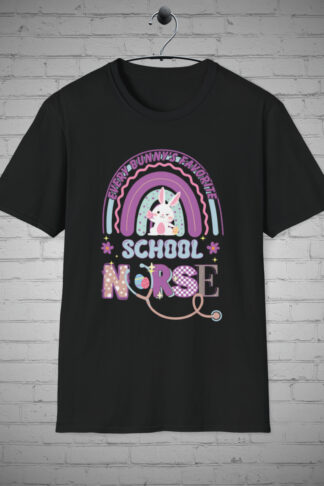 Easter School Nurse t-shirt, Easter Medical Professional Gift, School Nurse Fashion Apparel, Nurse Gift Ideas, Healthcare Worker Tee