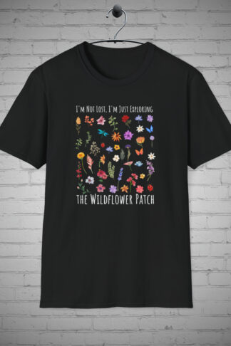 Wildflower Patch t-shirts, Flower tshirts, Garden tshirts, Wildflower Shirts, Nature tshirts, Floral tshirt, Boho tshirts, Flower Lover Gift