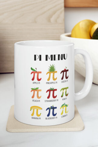 Unique Pi Day mug, Math Teacher Mug, Funny Pi Day coffee cup,  Science lovers Mug, Cute Pi symbol tea cup,  Pi Day celebration, Nerds Gift