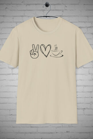 Coffee T-shirt, Coffee Lover Tee, Caffeine Shirt, Coffee Addict Apparel, Coffee Cup Top, Coffee Bean Tee, Coffee Drinker Gift, Espresso Tee