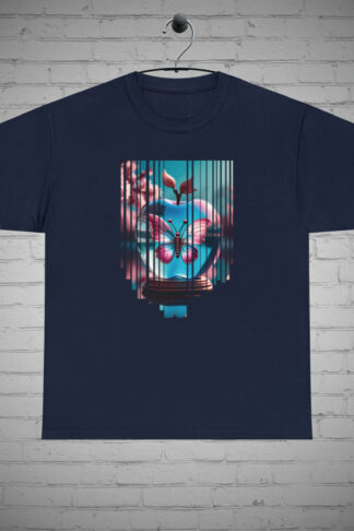 Teacher Apple Butterfly t-shirt | Retro t-shirt | Vintage tee | Classic tees | Trendy t-shirt | Friends Gift