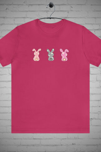 Easter Bunny Floral Coquette tshirt, Rabbit lovers shirt, Spring Bunny apparel fashion, Pastel Easter tee, Happy Easter apparel, Easter Gift