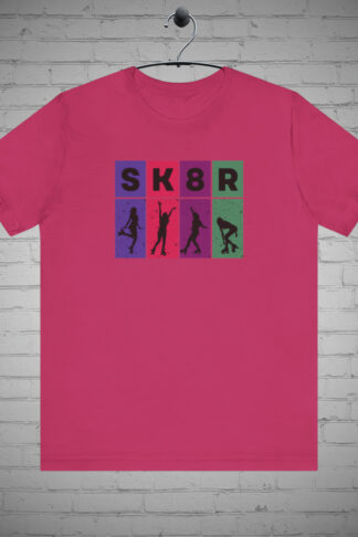 Rolling Skating girl t-shirt apparel, Roller Skates shirt, Urban skater fashion, Skater chick shirt, Street tee, Roller Skating Gift