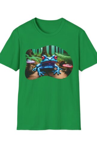 Psychedelic FROG & Mushroom t-shirt design | Trendy t-shirt | Popular tee | Classic tees | Fun Gift | Retro tee | Friends Gift