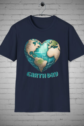 Earth Day t-shirt, Environmental Awareness Shirt, Nature Lovers Clothing, Planet Earth Graphic Tee, Eco-friendly Green Living Fashion Shirt