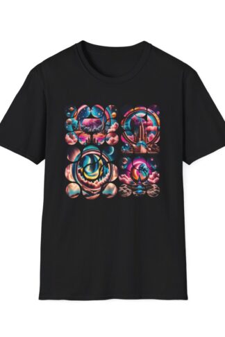 Space Moon Galaxy r t-shirt | Retro t-shirt | Vintage tee | Classic tees | Trendy t-shirt | Friends Gift