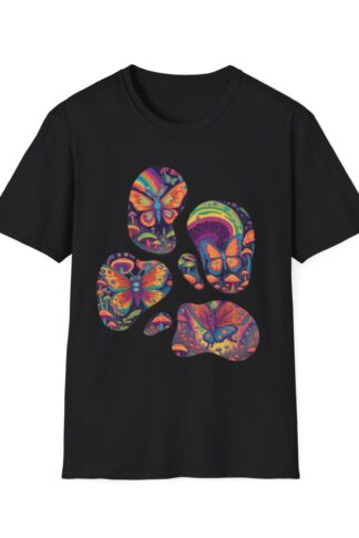 Futuristic Psychedelic Butterfly design t-shirt | Trendy t-shirt | Popular tee | Classic tees | Fun Gift | Retro tee | Friends Gift