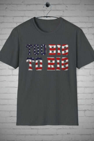 Too Big To Rig tshirt, Election tshirt, 2024 Voting Tee, Political tee, Campaign cloth, Political statement tee, Voter pride, Political Gift