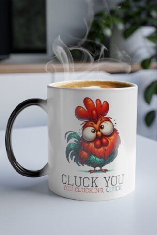 Fun Chicken Sarcastic Humorous Chicken Lover Gift Coffee Cup, Farm Chicken Novelty Tea Mug, Funny Animal Mug Gift