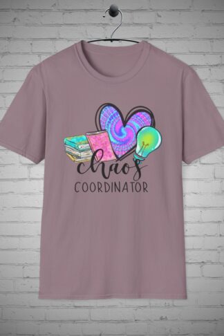 Teacher T-shirt, Teacher Appreciation Gift, Educators Tee, Teaching Shirt, Chaos Coordinator tee