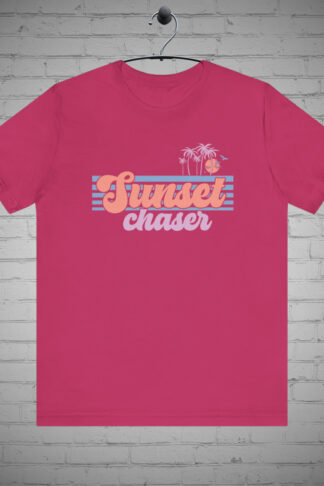 Sunset Summer Time T-Shirt, Summer fashion, Beachwear tee, Nature lover Gift, Outdoor Adventure clothing, Lake Gift, Beach Gift