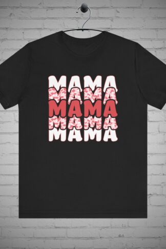 Mama T-shirt, Retro Mama Shirt, Leopard Mama Shirt, Motherhood Shirt, Mothers Day Gift, Mom Life Shirt, Mom Shirt