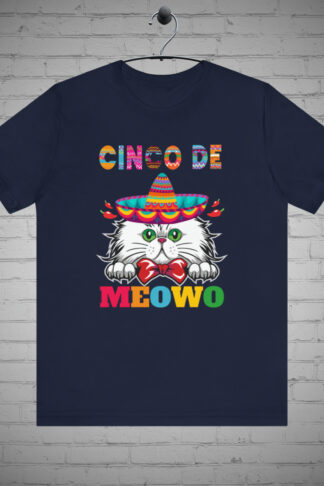Cinco De Mayo tshirt, Cat lover shirt, Cinco De Meow shirt, Mexican Holiday apparel, Kitty celebration tee, Cinco De Mayo Gift