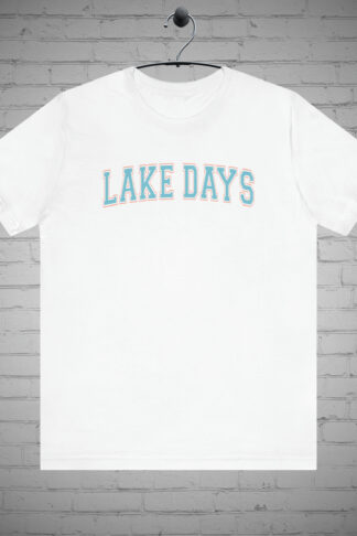 Lake life tshirt, Summer fashion, Beachwear tee, Nature lover Gift, Vacation shirt, Outdoor Adventure clothing, Lake Gift, Beach Gift