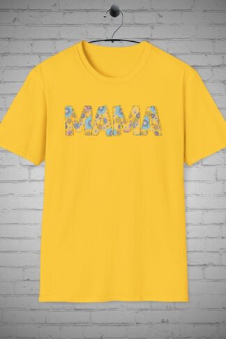 Retro Flower Mama T-shirt, Floral Mama shirt, Mother's day Gift, Mommy shirt, Floral Print Mom tee, Floral design tee, Florist Mom tee