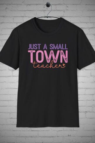 Small town teacher t-shirt, Educator Tee, Teacher Appreciation Gift,  Educator tee, Classroom attire, Inspirational teacher, Professor tee