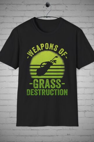 Golf Humor t-shirt, Weapons of Grass Funny golf tee, Humorous golf shirt, Golf joke apparel, Sarcastic Witty golf t-shirt, Golf Lovers Gift