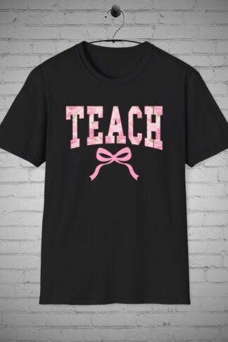 Coquette Teacher T-shirt, Teacher appreciation t-shirt, Educator gratitude tee, Educator recognition shirt, Teacher Gift