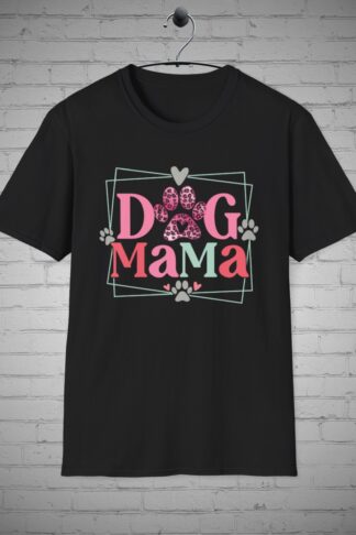 Dog Mama t-shirt, Dog lover apparel, Fur mom tee, Pet parent clothing, Puppy shirt, Dog Lover Gift, Animal lover Gift