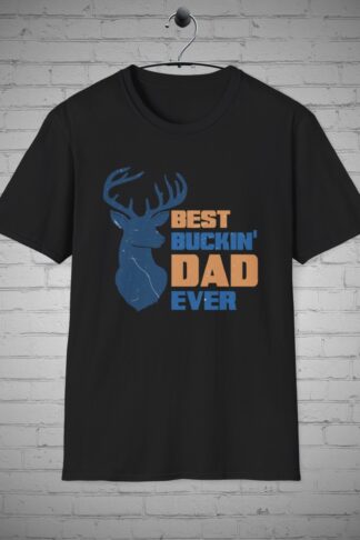 Best Buckin' Dad T-shirt, Hunting tee, Hunting gift idea, Deer hunter Shirt, Wildlife shirt, Father's Day Dad's Birthday Gift