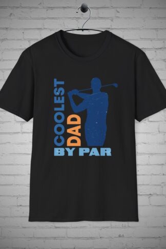Coolest Dad by Par T-shirt, Golf Dad Shirt, Golfing Dad tee, Father's Day gift idea