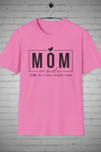 Mom Mode t-shirt, Mom Mode all day every day shirt, Mother's day Gift, Mommy shirt,  Mom tee, Mothers tee, Gift for her