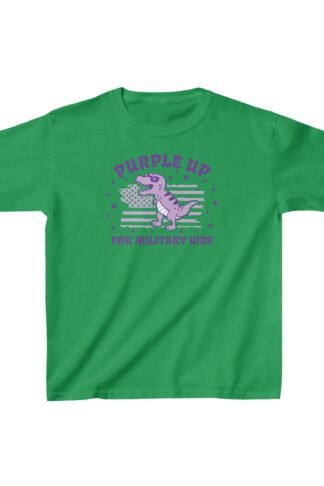 Military Kids t-shirt, Purple Up for Army Kids, Unisex Kids Tees Sz 4-20