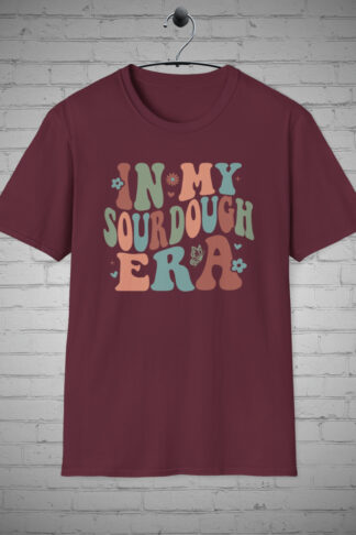 In my Sourdough Era t-shirt, Chef shirt, Kitchen apparel, Culinary tee, Pastry Cooking tee, Baker's shirt, Dessert chef tee, Bakers Gift