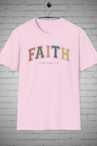 Faith T-Short, Religious tee, Faith-based tee, Spiritual apparel, Christian shirt, Inspirational tee, Church fashion, Religious Gift