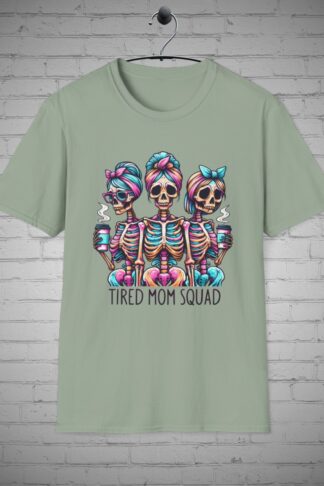 Tired Mom t-shirt, Mother's Day Gift, Mama tee, Gift for Mom, Exhausted mother tee, Sleep-deprived mom shirt, Mommy burnout Sleepless Tee,