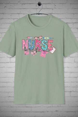 Nurse t-Shirt, Medical professional tee, Healthcare apparel, Nursing Scrubs top,  Nurse appreciation tee, RN graphic tee, Nursing Grad Gifts