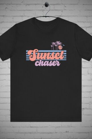 Sunset Summer Time T-Shirt, Summer fashion, Beachwear tee, Nature lover Gift, Outdoor Adventure clothing, Lake Gift, Beach Gift