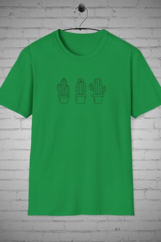 Cactus T-shirt, Desert shirt, Succulent tee, Cacti top, Southwest apparel, Prickly pear shirt, Cactus lover gift, Botanical, Boho cactus top