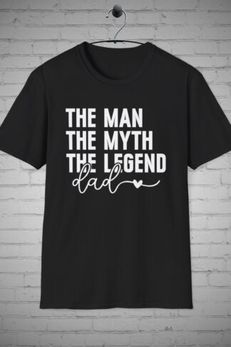 Dad t-shirt, Dad the Myth Legend tee, Father's Day Gift, Funny Dad tee, Humorous Father's shirt, Joke t-shirt for Dad, Sarcastic Dad tee