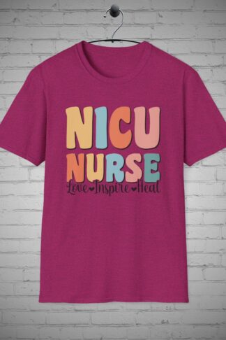 NICU Nurse t-shirt, NiCU Scrub top, New Nurse Gift, Cute Nurse top, Nursing School Tee, RN shirt, Nurse Graduate Gift, RN Nurse Gift