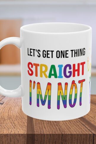 Gay Pride Coffee Mug, LGBTQ Pride Mug, Rainbow Pride Cup, Equality Coffee Mug, Pride Mug, Pride Month Cup, Proud Ally Coffee Mug, LGBTQ Gift
