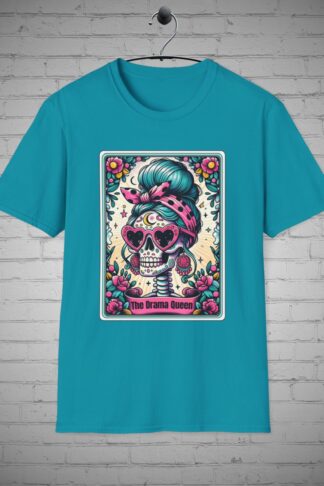 The Drama Queen Tarot Card t-Shirt, Tarot Card tee, Diva apparel, Drama Queen shirt, Tarot reader clothing, Mystical tee, Mother's Gift