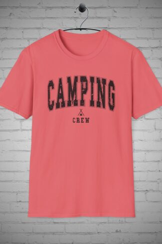 Camping Crew t-shirt, Outdoor adventure tee, Wilderness apparel, Campfire tee, Nature tee, Hiking tee, Campsite Bonfire shirt, Camping Gift