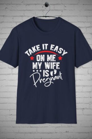 My Wife is Pregnant t-shirt, Husband's tee, Expectant Father tee, Pregnancy reveal tee, Baby on the way t-shirt, New Dad Gift