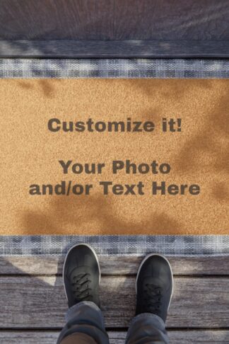 Customize your own Doormat with your own Picture and/or Text