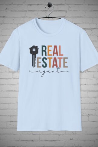 Real Estate Agent T-Shirt, Realtor tee, Property professional top, Housing market shirt, Home buying tee, House hunting tee, Realtor Gift