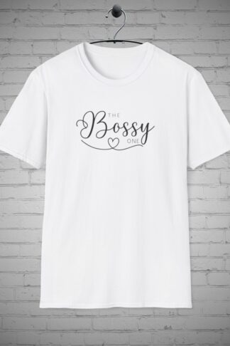 Bossy One Bachelorette Party T-Shirt, Bridal Party tee, Girls Weekend tee, Girls Trip Shirts, Girls Group tee, Girls Vacation Shirt