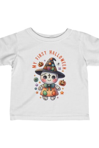 My First Halloween T-Shirt, First Halloween tee, Cute Scarecrow Shirt, Infant Halloween Costume, Baby Halloween 6m - 24mos