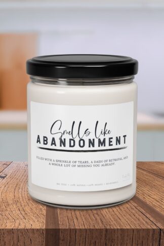 Abandoment -  Coworker Going Away Gift, Moving Away Candle Gift, Colleague Going Away Present, Goodbye Gift for Coworker, Retirement Gift