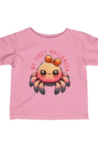 My First Halloween T-Shirt, 1st Halloween tee, Cute Spider Shirt, Infant Halloween Costume, Baby Halloween 6m - 24mos