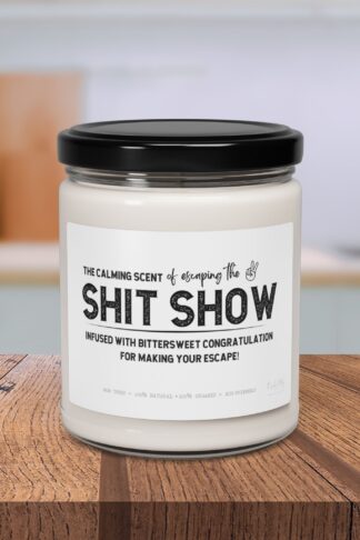 Shit Show - Coworker Going Away Gift, Moving Away Candle Gift, Coworker Gifts, Colleague Going Away Present, Goodbye Gift for Coworker, Retirement Gift