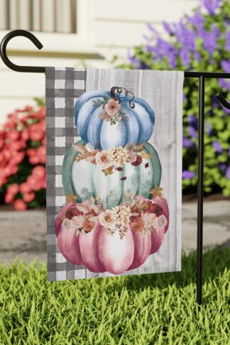 Garden Flag, Halloween Flag, Autumn Flag Decor, Spooky Decor, Fall Vibes Flag, Trick Treat Flag, Pumpkin Flag, Outdoor Fall Decor Gift